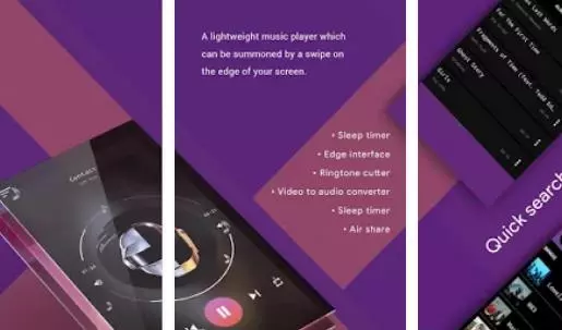 Gameplay screenshot from s8 edge music player for Android