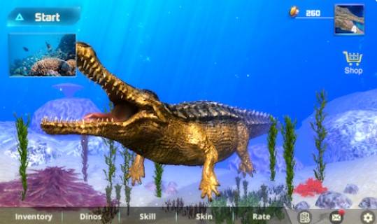 Gameplay screenshot from sarcosuchus simulator for Android