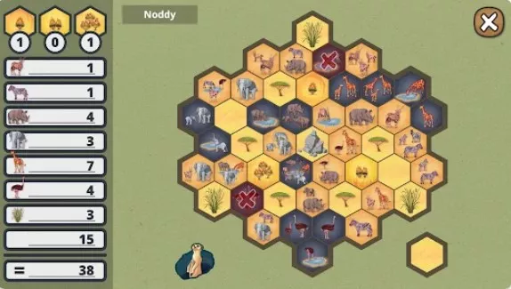 Gameplay screenshot from savannah park for Android
