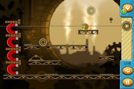 Gameplay screenshot from save the snail 2 for Android