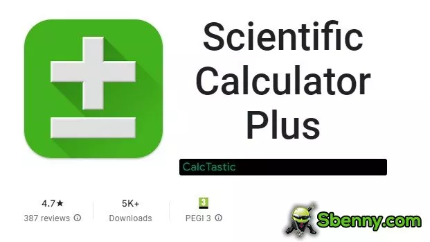  Scientific Calculator Plus