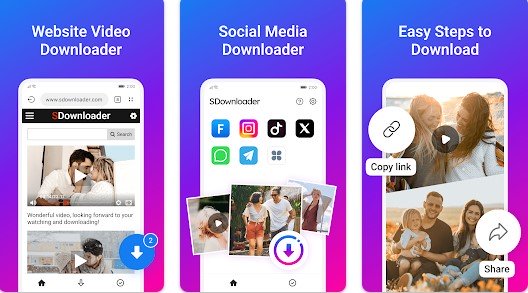 Gameplay screenshot from sdownloader video downloader for Android