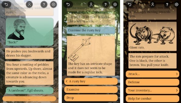 Gameplay screenshot from serania path of the scion for Android