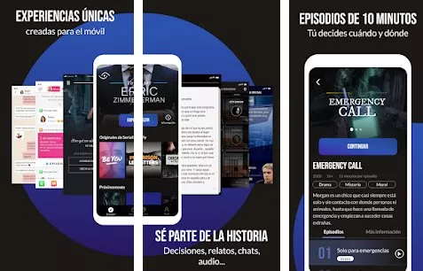 Gameplay screenshot from serialify live stories and immersive series for Android