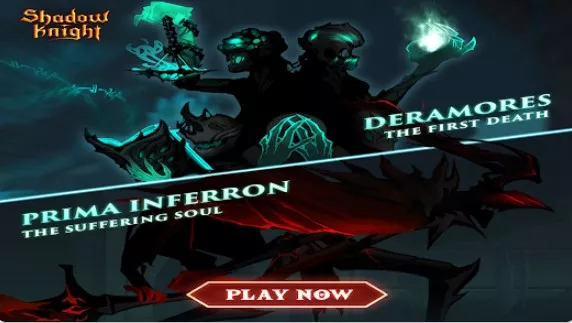 Gameplay screenshot from shadow knight ninja game war for Android