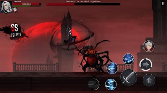 Gameplay screenshot from shadow slayer demon hunter for Android
