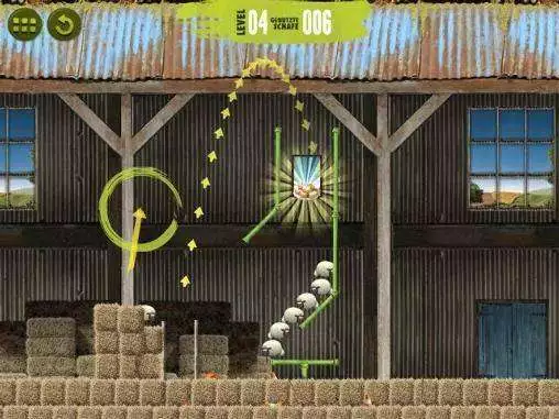 Gameplay screenshot from shaun the sheep sheep stack for Android