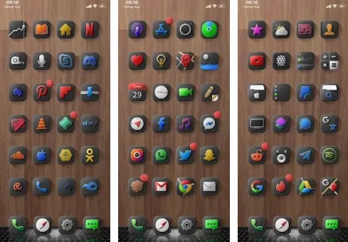 Gameplay screenshot from shiiny icon pack for Android