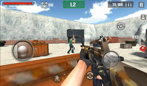 Gameplay screenshot from shoot hunter gun killer for Android