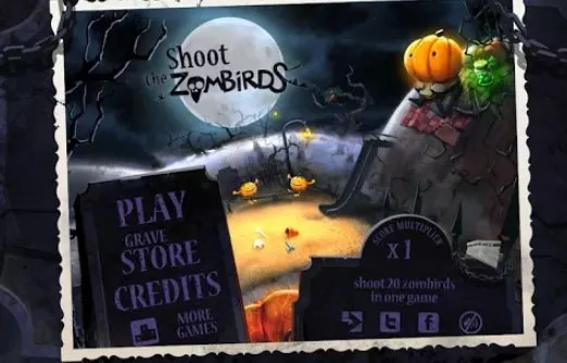 shoot the zombirds
