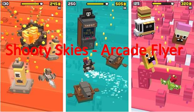  Shooty Skies - Arcade Flyer
