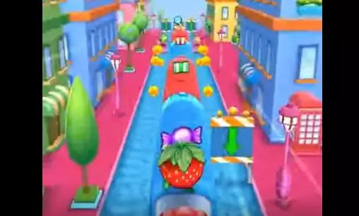Gameplay screenshot from shopkins run for Android