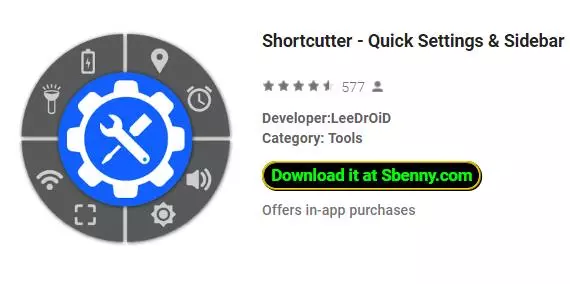  Shortcutter - Quick Settings​ & Sidebar