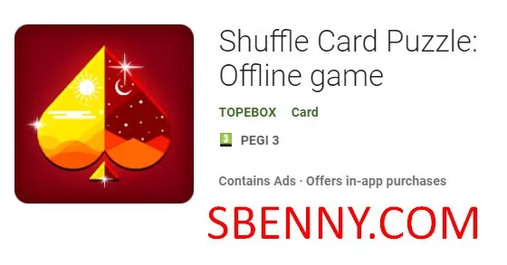  Shuffle Card Puzzle: Offline game