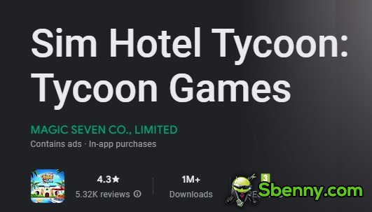 sim hotel tycoon tycoon games