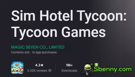 sim hotel tycoon tycoon games
