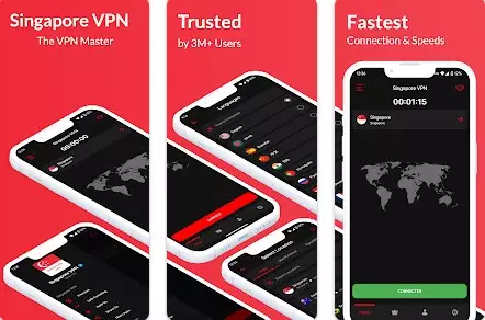 Gameplay screenshot from singapore vpn the vpn master for Android