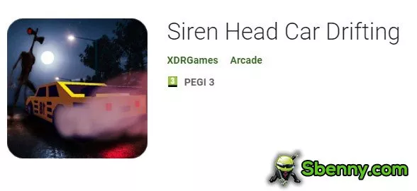 siren head car drifting