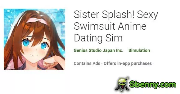 sister splash sexy swimsuit anime dating sim