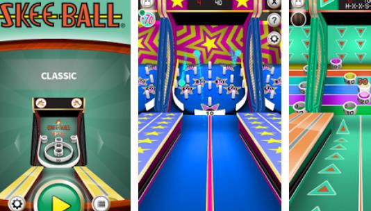 Gameplay screenshot from skee ball plus for Android