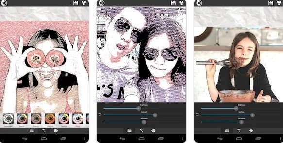 Gameplay screenshot from sketch me pro for Android