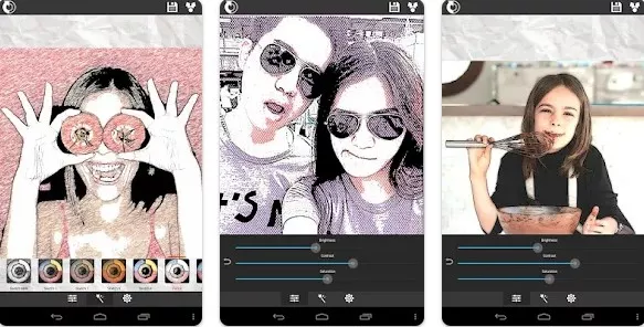 Gameplay screenshot from sketch me pro for Android