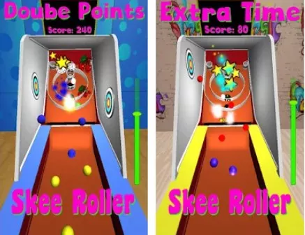 Gameplay screenshot from skill roller pro for Android