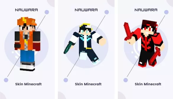 Gameplay screenshot from skin boboiboy for minecraft pe for Android