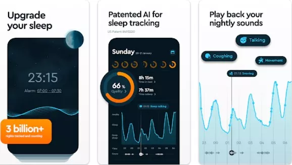 Gameplay screenshot from sleep cycle sleep tracker for Android