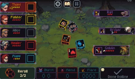 Gameplay screenshot from slice and dice for Android