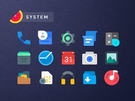 Gameplay screenshot from sliced icon pack for Android
