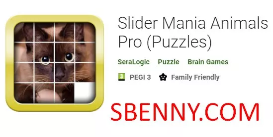  Slider Mania Animals Pro (Puzzles)