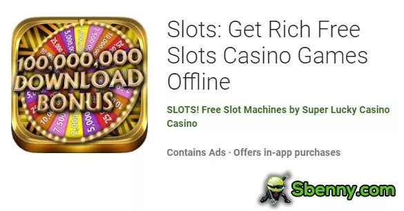 slots get rich free slots casino games offline