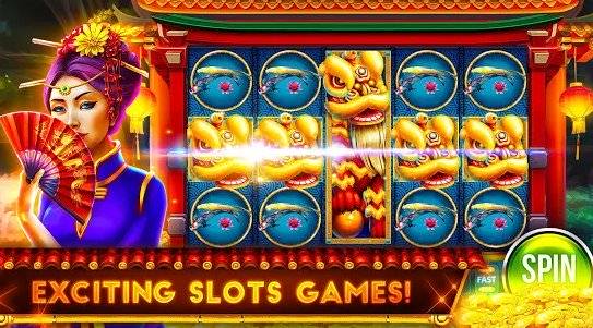 Gameplay screenshot from slots prosperity free slot machine casino game for Android