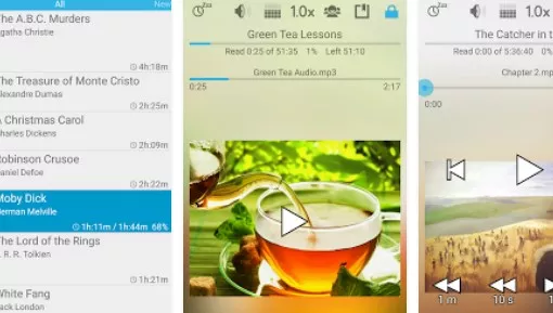 Gameplay screenshot from smart audiobook player for Android