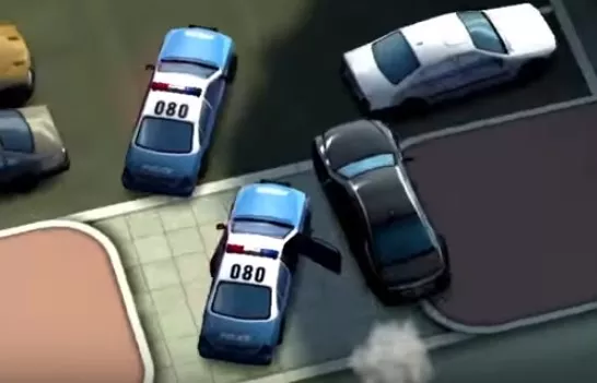 Gameplay screenshot from smash bandits racing for Android