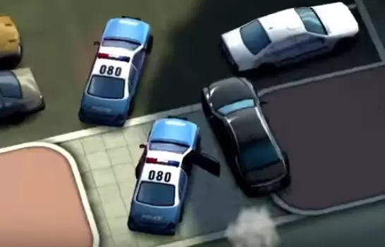 Gameplay screenshot from smash bandits racing for Android