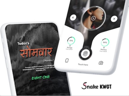 snake kwgt MOD APK Android