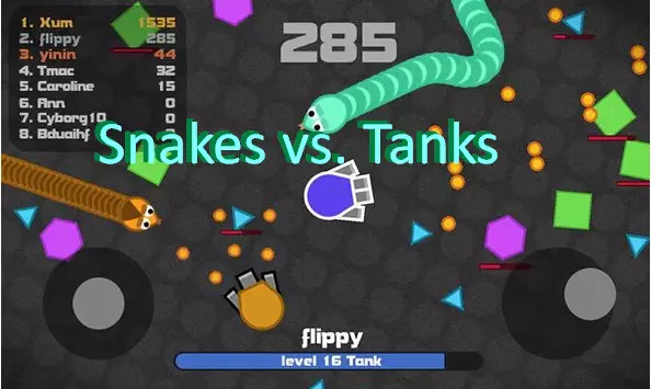  Snakes vs. Tanks