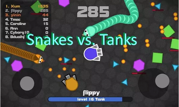  Snakes vs. Tanks