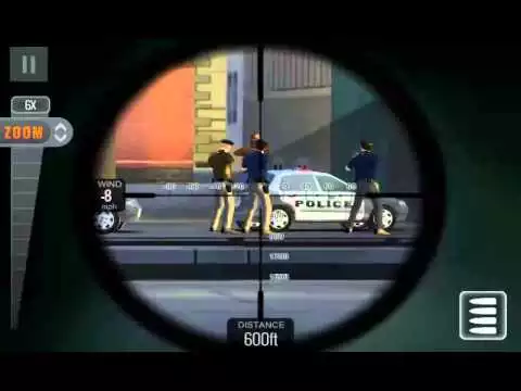 Gameplay screenshot from Sniper 3D Assassin: Free Games for Android