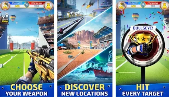 Gameplay screenshot from sniper champions 3d shooting for Android