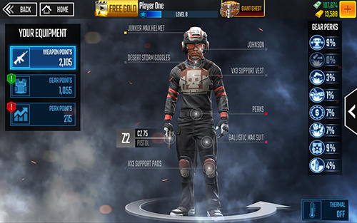Gameplay screenshot from sniper strike special ops for Android