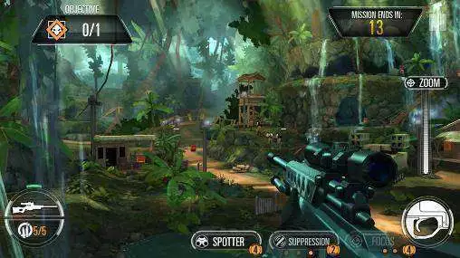 Gameplay screenshot from sniper x with jason statham for Android