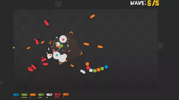 Gameplay screenshot from snkrx for Android