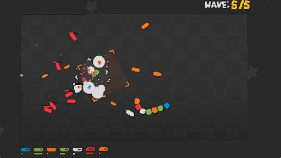 Gameplay screenshot from snkrx for Android