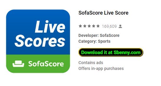 sofascore live score