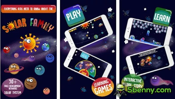  Solar Family - Planets of Solar System for Kids GE APK