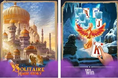 solitaire magic story offline cards adventure