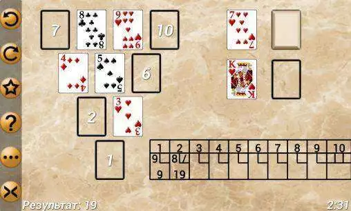 Gameplay screenshot from solitaire megapack for Android
